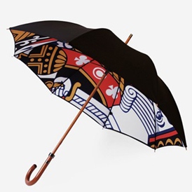 London Undercover 发表梅花K主题雨伞