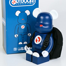 Be@rbrick 与outdoor 联名推出尼龙背包