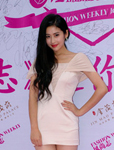 颖儿亮相时尚派对 迷你裙配高跟鞋显妖娆