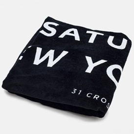 Saturdays NYC释出沙滩毛巾新品