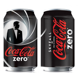 可口可乐Zero低调发布限定包装汽水