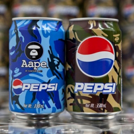 Aape x PEPSI 配色版听装罐再度曝光