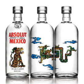 Dr. Lakra x ABSOLUT Vodka联手推出瓶体创作