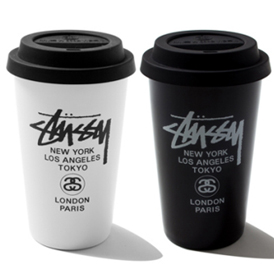 Stussy 推出黑白两色的WT陶瓷杯