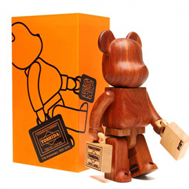 Medicom Toy全新三方联名木制Be@rBrick