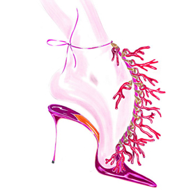 高跟鞋贵族:Manolo Blahnik 的梦幻鞋履
