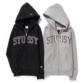 Stussy x Champion 推出秋冬运动卫衣