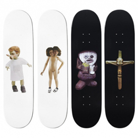 Chapman Brothers x Supreme 滑板系列