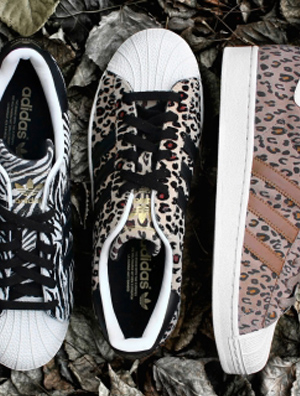 adidas Originals 全新豹纹系列superstar