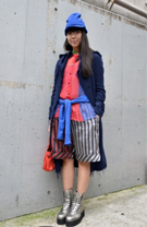 直击日本街拍 秋冬制胜叠穿法则