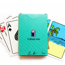 Evan Roth 打造Solitaire.exe 玩味扑克牌