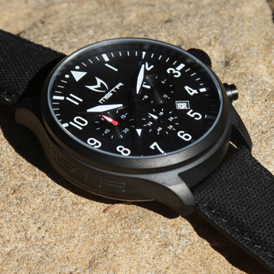 MSTR 2012冬季Aviator Black/Black 新款腕表