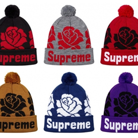 Supreme 推出新款ROSE BEANIE 冷帽