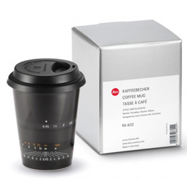 Leica 最新推出镜头造型咖啡杯