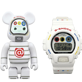 G-SHOCK 与 BE@RBRICK合推限量版表款