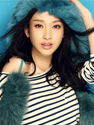 张俪时尚写真 小露香肩秀性感