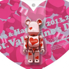 MEDICOM TOY 推出2013情人节版的BE@RBRICK