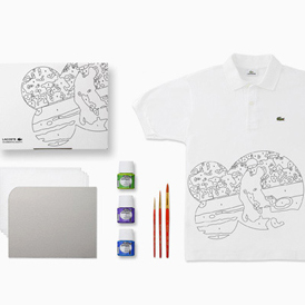 Lacoste 打造12款限量定制Polo衫