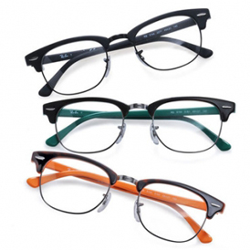 Ray-Ban 推出Clubmaster系列配色镜款