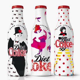 Marc Jacobs �� Diet Coke ��ע�����ƿ 