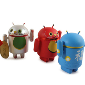 Dead Zebra推出联名款Android机器人系列公仔