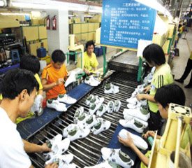 去留存困惑 珠三角鞋企现隐忧