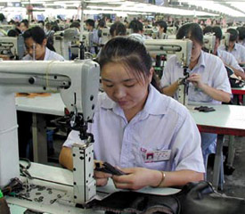 2007中国与越南鞋产品对意大利出口下降